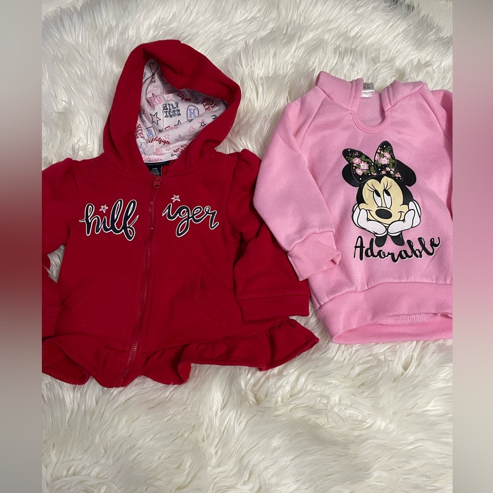 18/24 months Tommy Hilfiger and Minnie Mouse Sweater